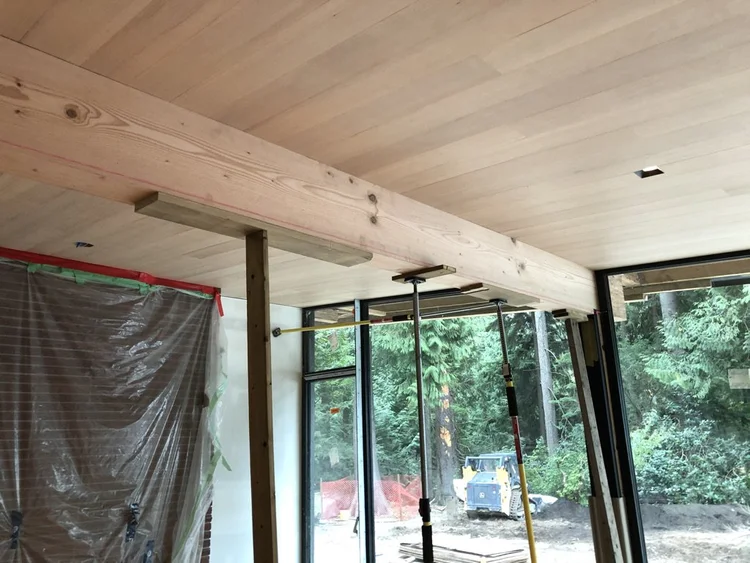 Storage joinery closeup